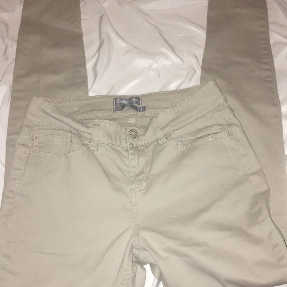 (Skinny) Khaki pants